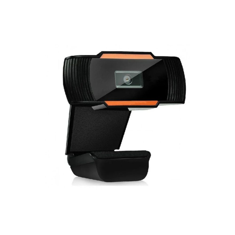 WEB CAM BRAZILPC V5 HD 720P C/ MICROFONE PRETO/ LARANJA BOX   I - Image 2