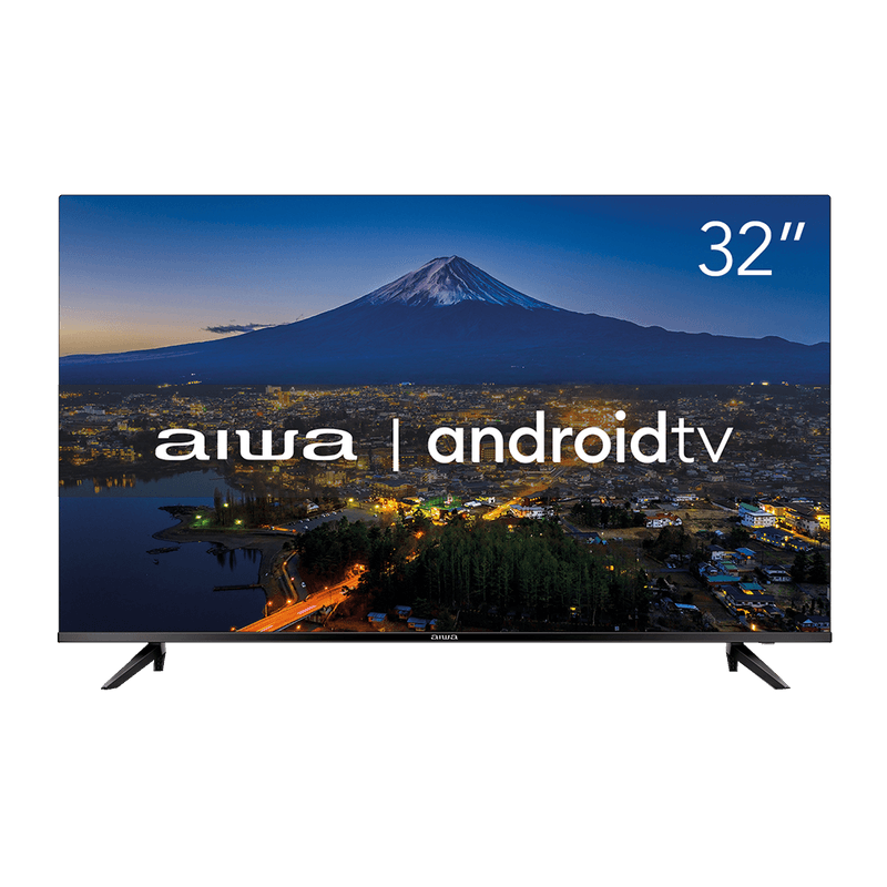 TV SMART AIWA 32 AWS-TV-32-BL-02-A HDR10 DOLBY AUDIO 127V/220V (OUTLET) BOX