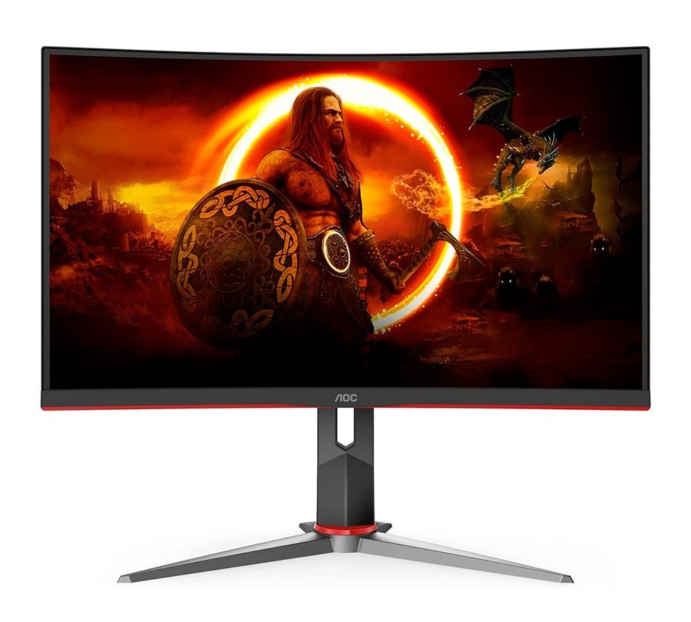 MONITOR GAMER 27" AOC HERO QUAD Q27G2 1440P 155HZ 127/220V (OUTLET) BOX