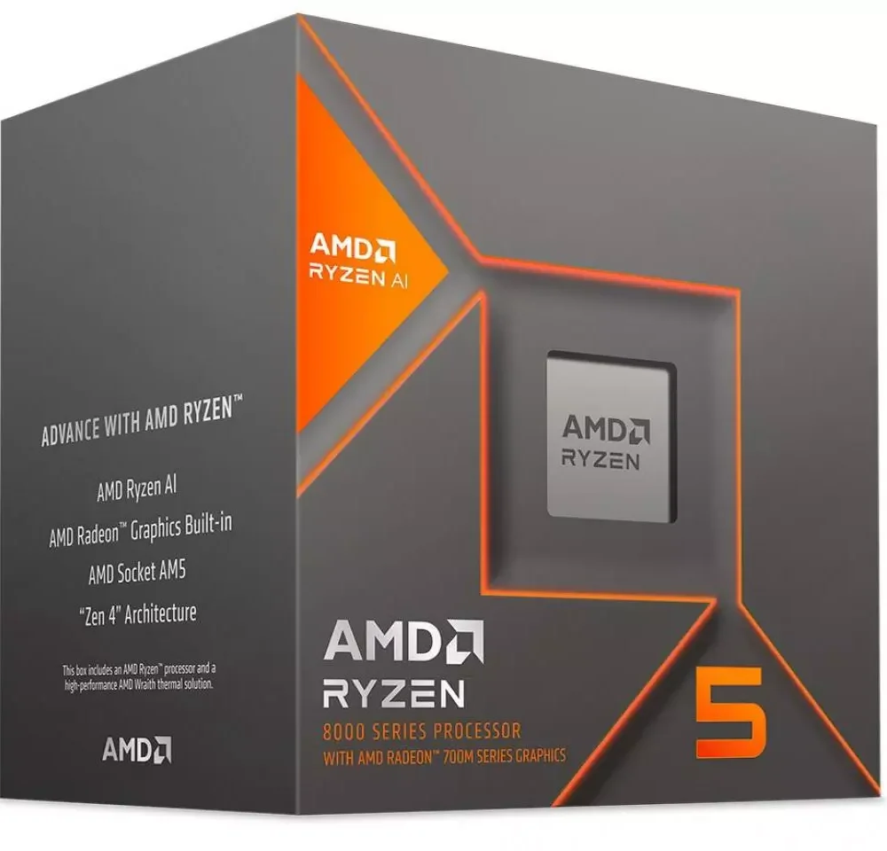 PROC DESK AMD AM5 RYZEN 5 8600G 4.3GHZ SIX CORE OEM   I