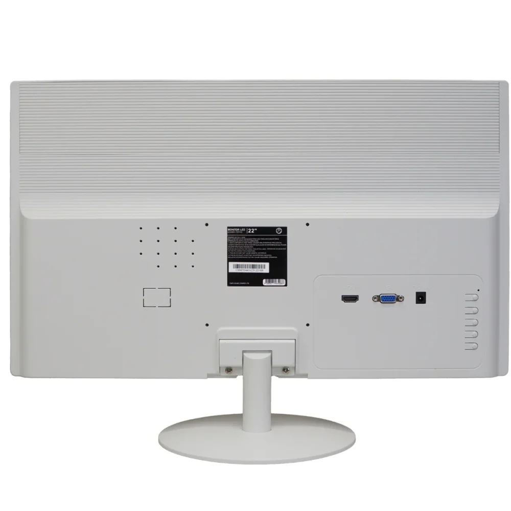 MONITOR LED 21.5 BRAZILPC 22WBR-75 FHD 75Hz  BRANCO WIDESCREEN BOX   IF - Image 2