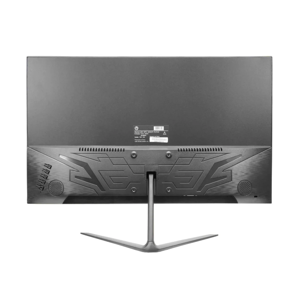 MONITOR LED 23.8 BRAZILPC 24WCF-75 FHD 75Hz CURVO R2800 FRAMLESS PRETO WIDESCREEN BOX   IF - Image 2