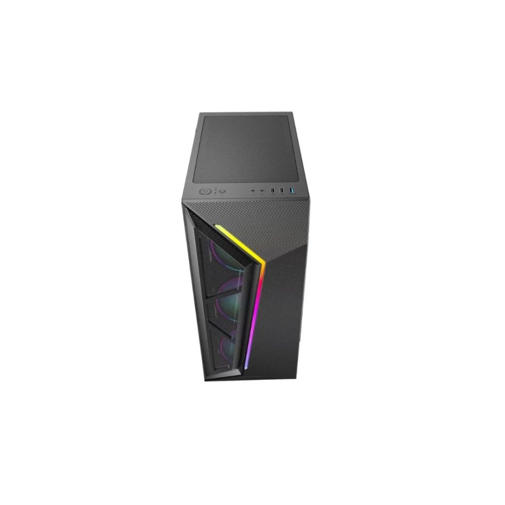 GAB. ATX BRAZILPC GAMER BPC-005B BLACK C/ 4 COOLER (1xUSB3.0/2xUSB/LATERAL DE VIDRO) S/ FONTE *OPEN - Image 2