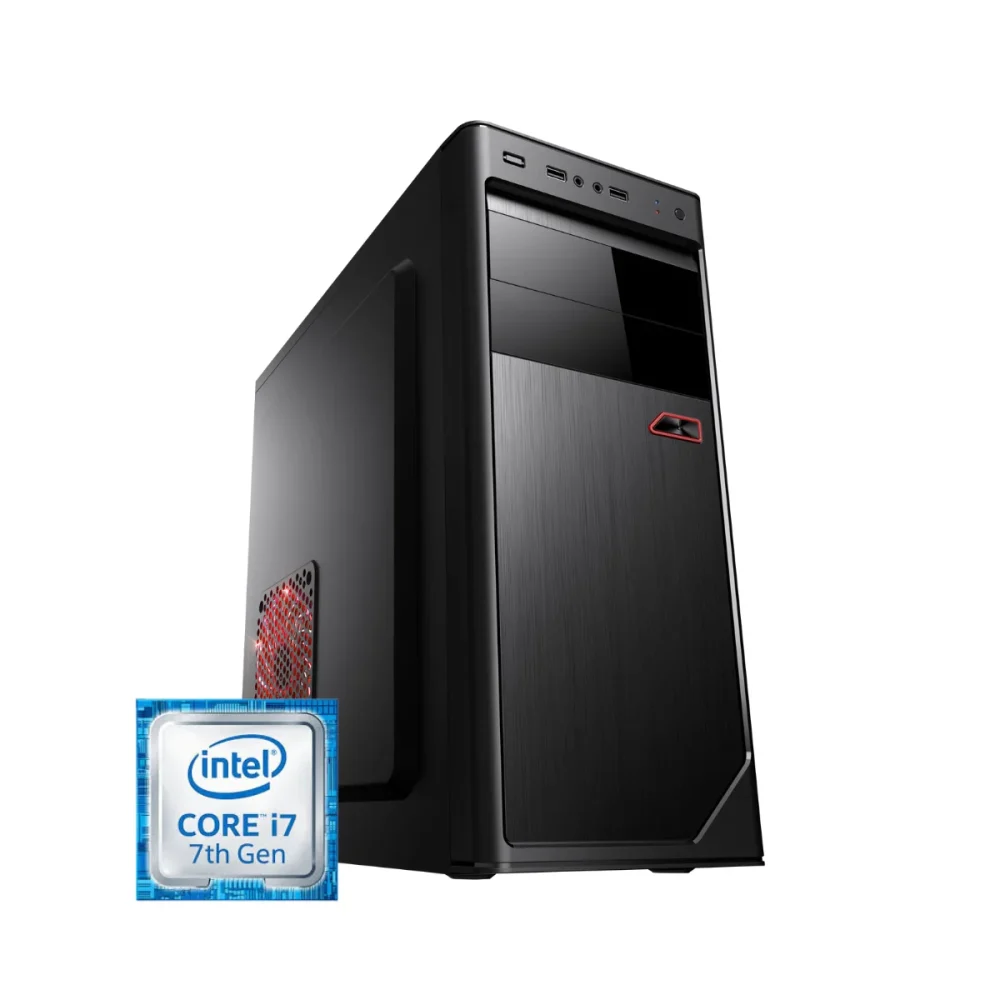 MICRO UPD BRAZIL PC INTEL I7 8700/16GB/SSD 256GB/HD 2TB/BPC H310/WIN 10 PRO/FONTE 350W #