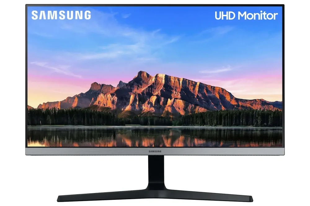 MONITOR LED 28 SAMSUNG UR55 UHD 4K 60Hz PRETO WIDESCREEN (OUTLET) BOX - Image 3