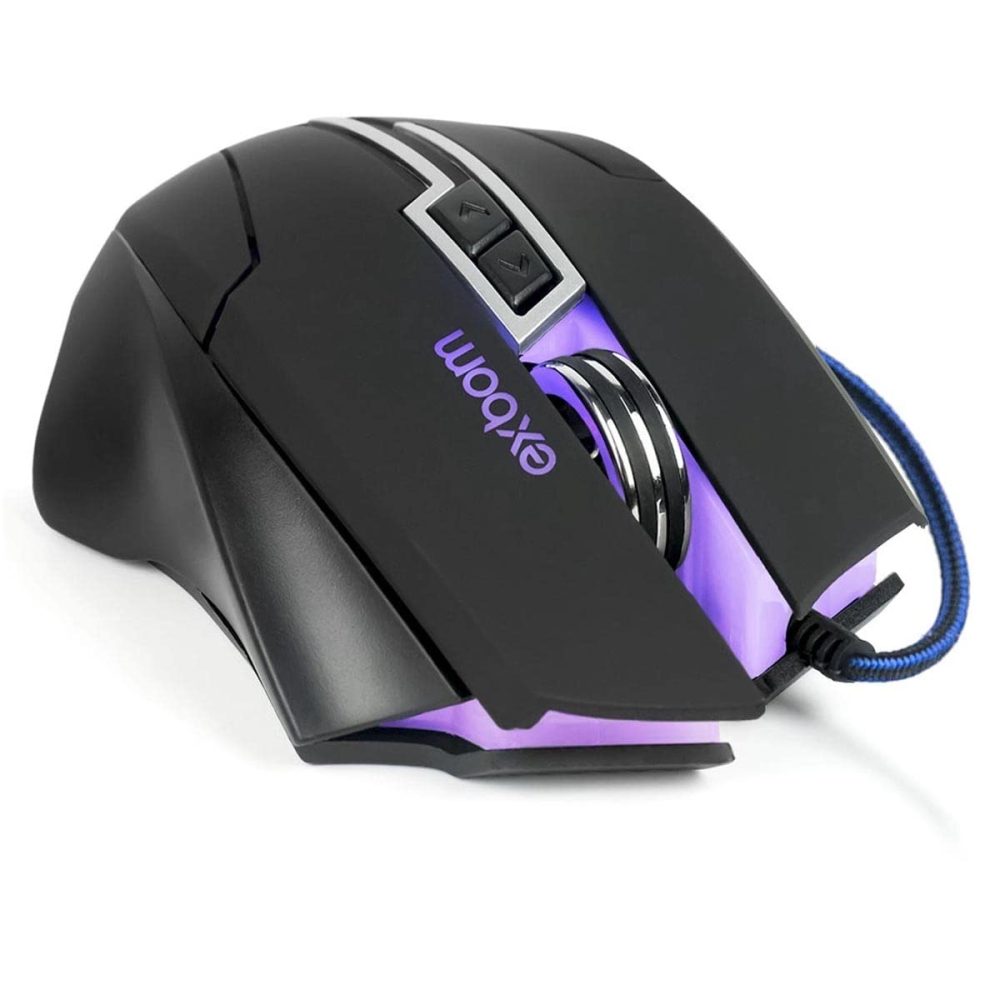 MOUSE USB C/ FIO EXBOM GAMER MS-G270 7D WARRIOR C/ ILUMINAÇÃO RGB 3200 DPI BOX - Image 2