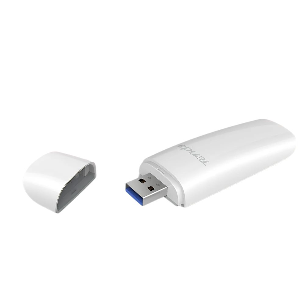 ADAP REDE TENDA U18  WIRELESS USB 3.0 DUAL BAND 2.4GHZ E 5GHZ BOX I