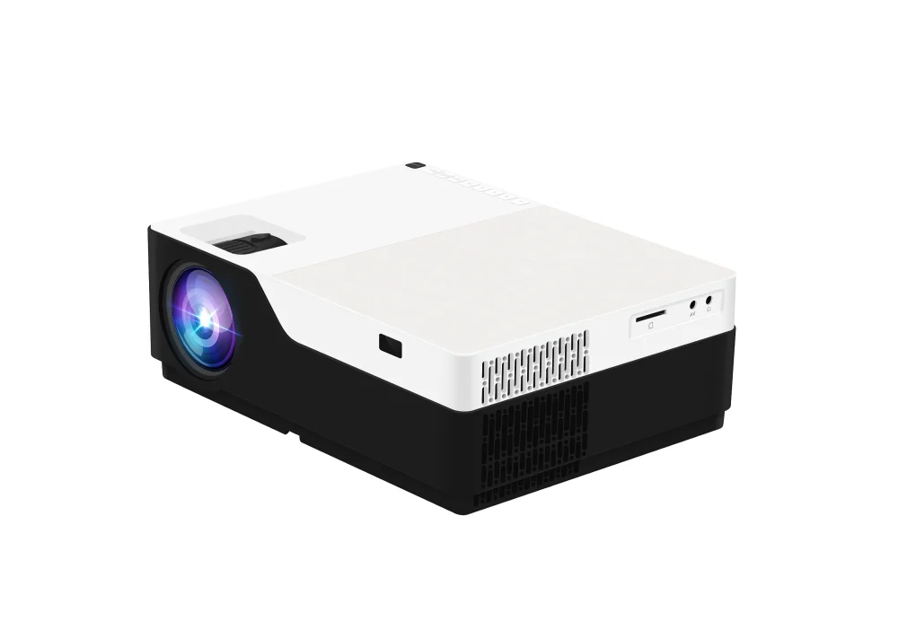 PROJETOR ENTERPRISE MODELO 18-W 5000 LUMENS PRETO/BRANCO (2xHDMI/2xUSB/1xVGA/AV/SD CARD) BOX