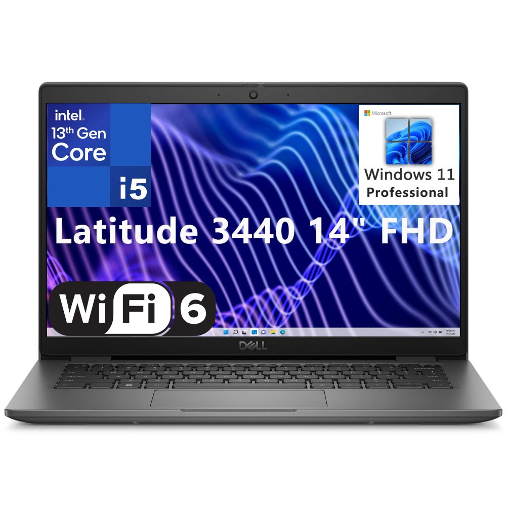 NOTEBOOK DELL LATITUDE 14 3440 CORE I5-1235U, 16GB, 256GB SSD, DDR4, WIFI + BT, FHD, WIN 11 HOME PRE