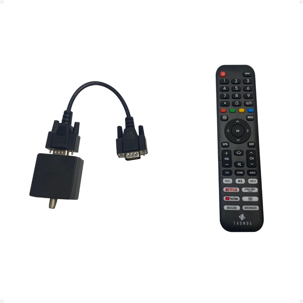 TELA LED 32" TRONOS SMART HD WI-FI TR32SFA11 (3xHDMI/1xVGA/1xAV/1xPC AUDIO/1xFONE/2xUSB) BOX - Image 8