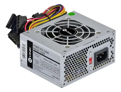 FONTE SMD 230W COM FAN 12 CM - AMOSTRA