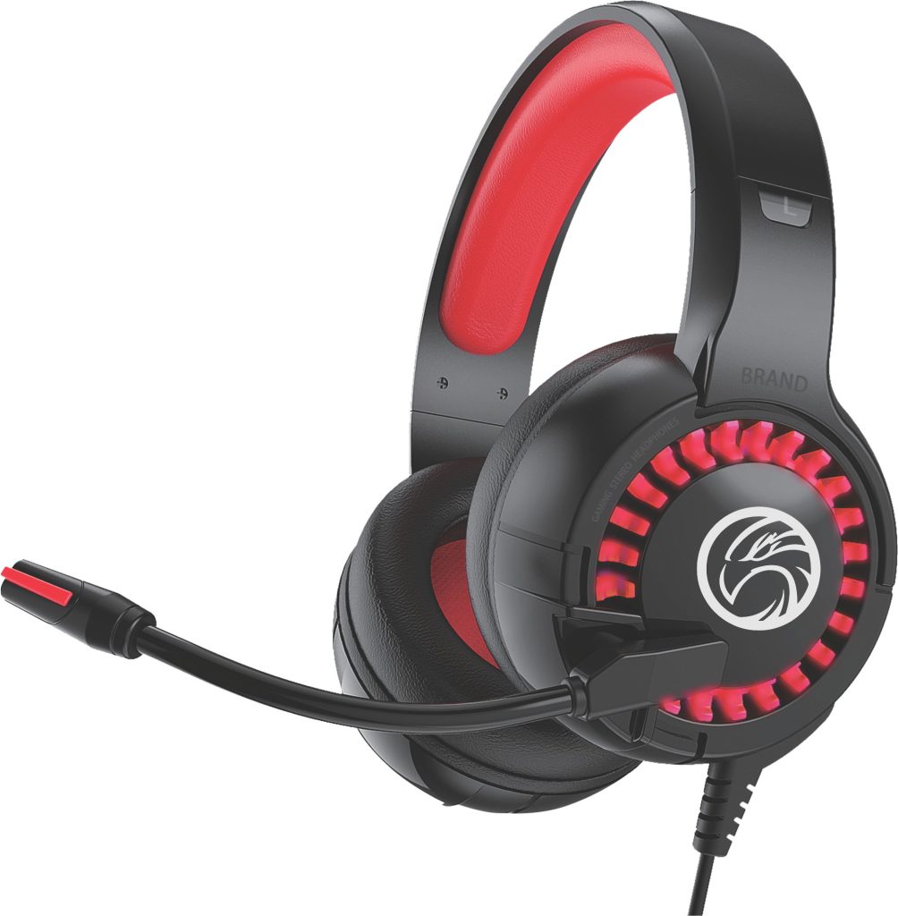 HEADPHONE GAMER BRAZILPC BPC-K2 C/ MICROFONE (FONE DE OUVIDO/USB/P2) BOX - Image 5