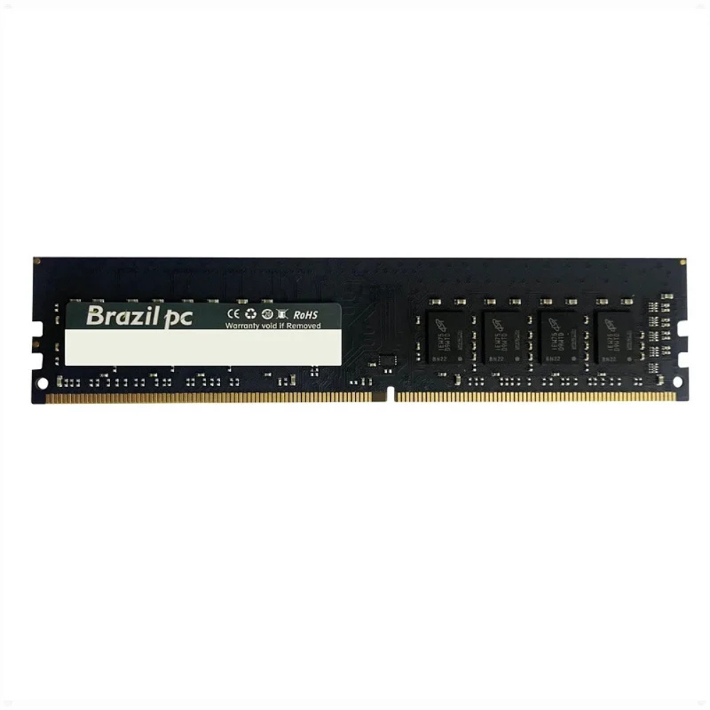 MEMORIA DESK 8GB DDR4 2666 BRAZILPC BPC2666D4CL19/8G C/ DISSIPADOR OEM