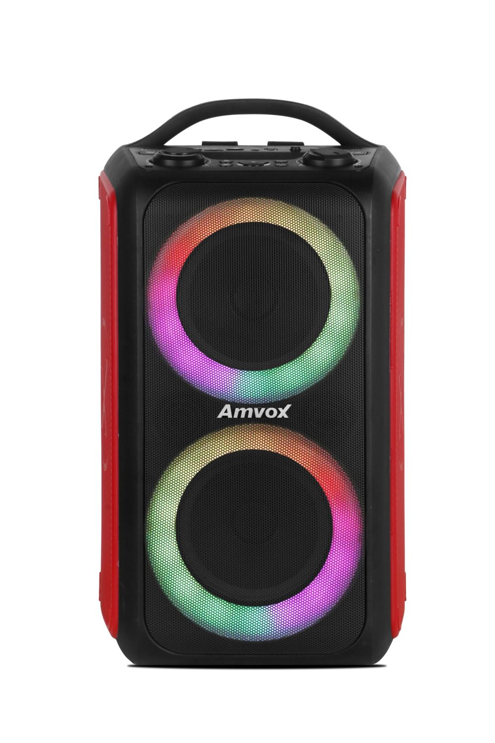 CAIXA DE SOM AMPLIFICADA AMVOX ACA 600 BAGVOX RED 600W 127V/220V (OUTLET) BOX