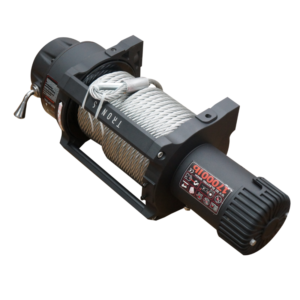 GUINCHO ELETRICO TRONOS TX-17000 MOTOR 7,3HP CABO AÇO 30M C/ CONTROLE REMOTO BOX   I - Image 2