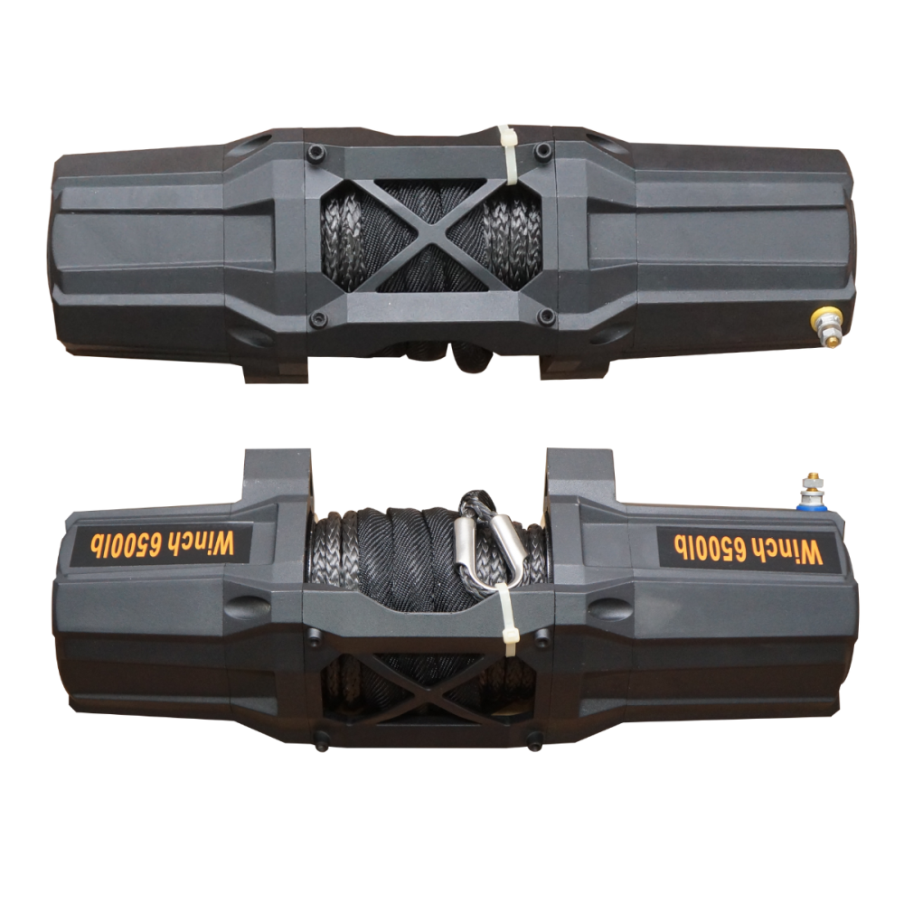 GUINCHO ELETRICO TRONOS TX-6500 MOTOR 7,3HP CABO SINTETICO 28M C/ CONTROLE REMOTO BOX   I - Image 3