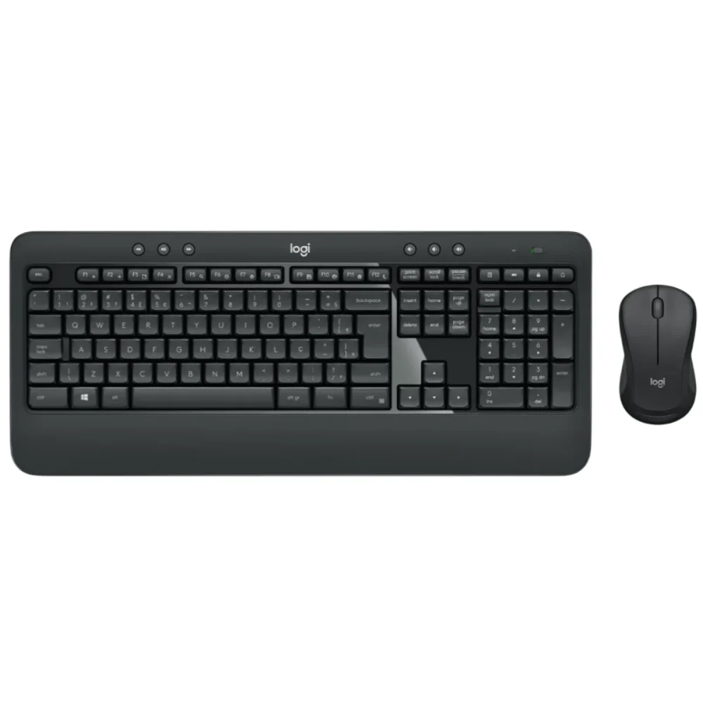 KIT TECLADO E MOUSE LOGITECH MK540 MOUSE AMBIDESTRO CONEXAO USB (OUTLET) BOX