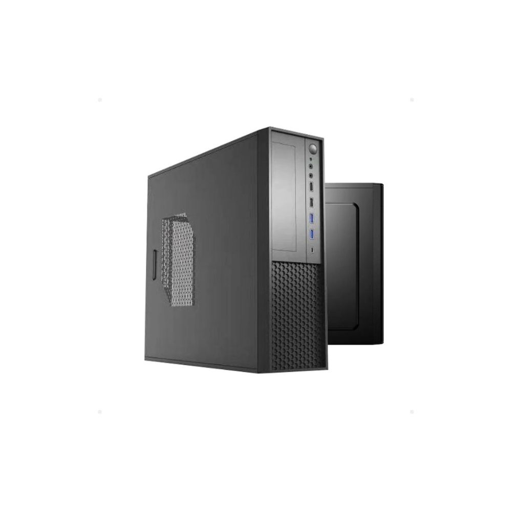 GAB. SLIM MATX TFX N100 SFF USB 3.0/USB-C/HD AUDIO/1xBAIA/SENSOR INTRUSAO/PLAST S/ FONTE TFX BOX   I