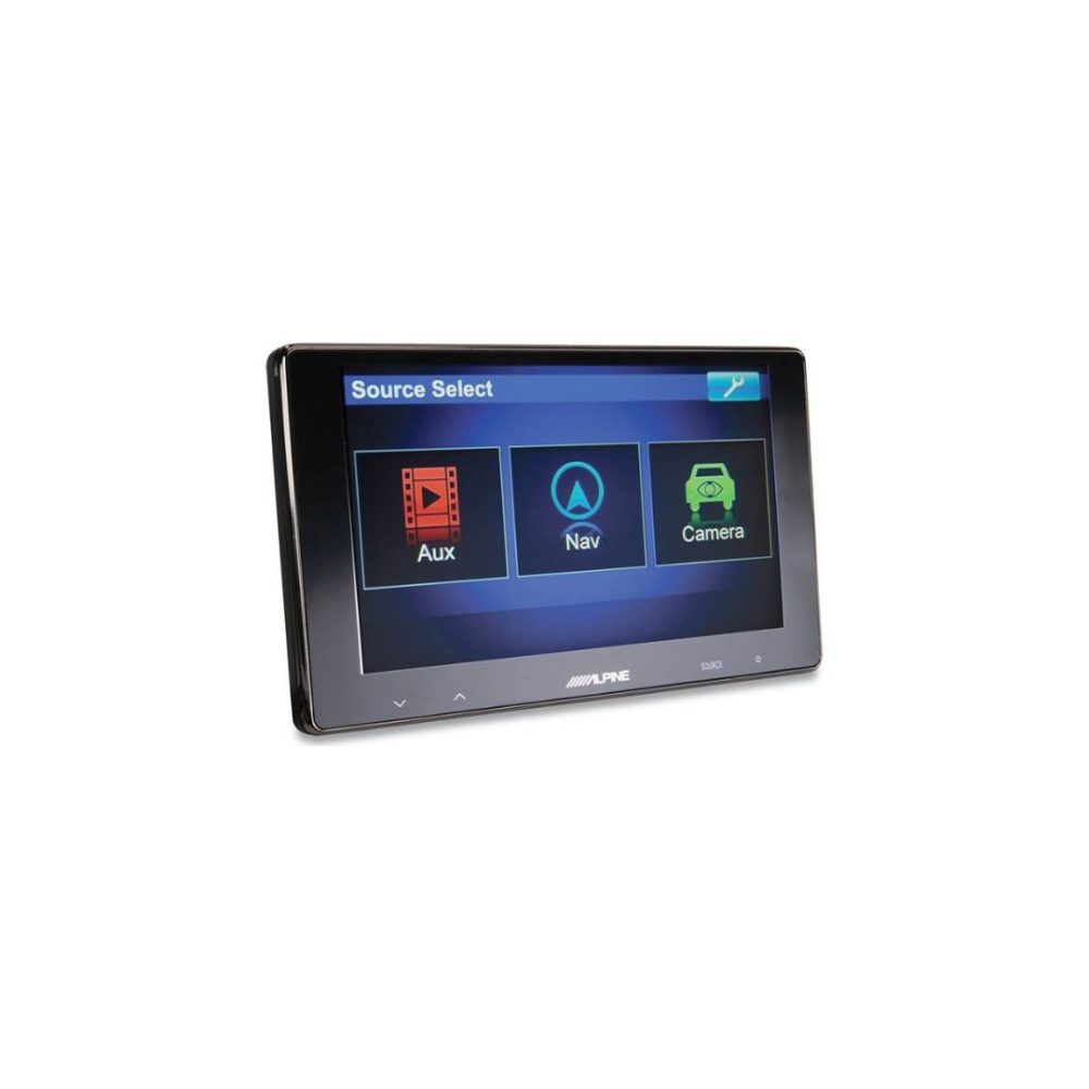 GPS ALPINE TME-S370 TELA DE 6.5 VGA LCD DE RESOLUÇÃO 800X480 BOX
