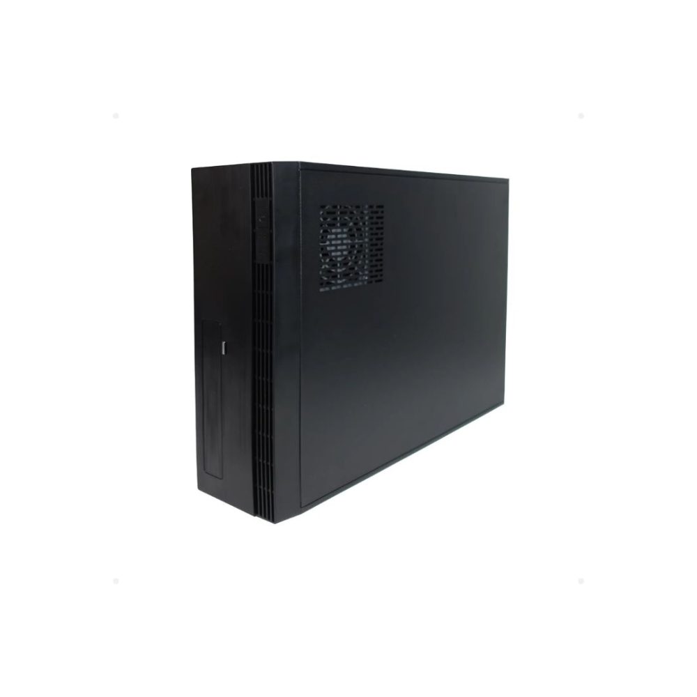 GAB. SLIM MATX SFX BRAZILPC BPC-S1-04 1 BAIA PRETO (2xUSB) C/ FONTE 200W BOX