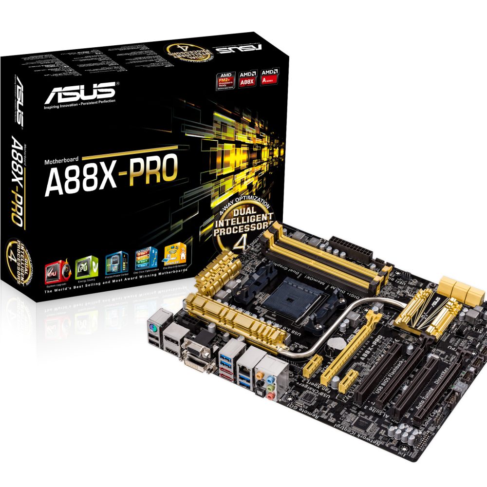 PLACA MAE DESK ASUS FM2 A88X-PRO (4XDDR3/1XHDMI/1xDVI/4xUSB3.0/1XREDE/1XAUDIO) OEM   I
