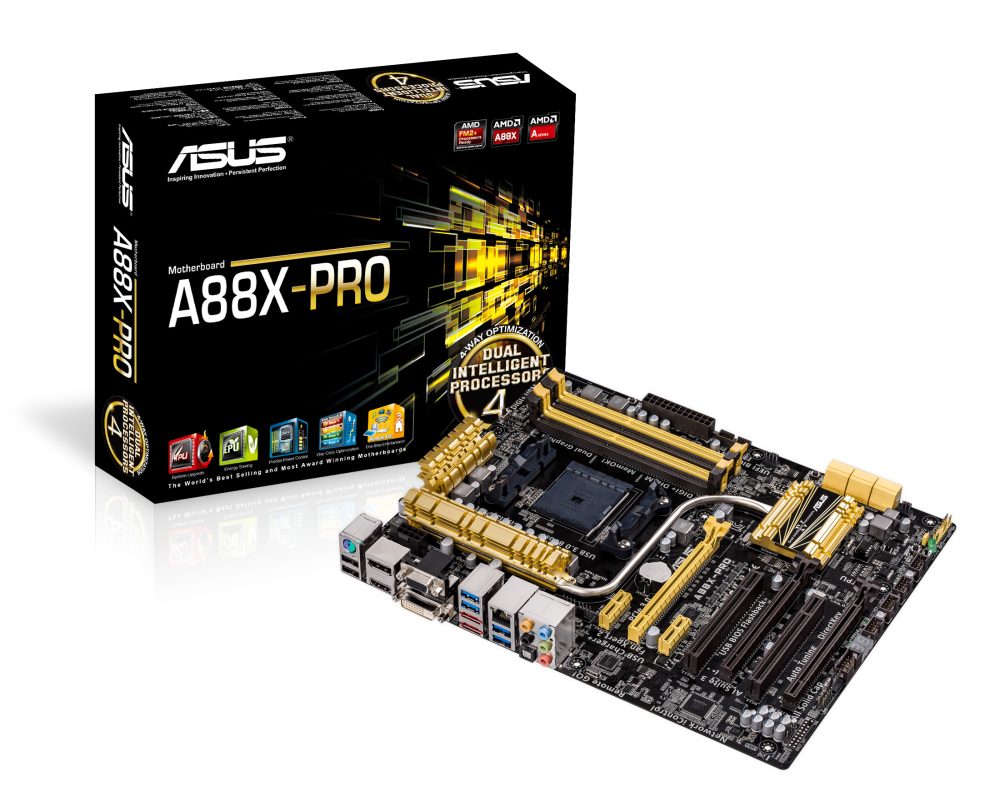 PLACA MAE DESK ASUS FM2 A88X-PRO (4XDDR3/1XHDMI/1xDVI/4xUSB3.0/1XREDE/1XAUDIO) OEM   I