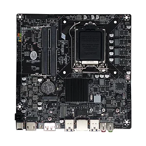 PLACA MAE ITX BRAZILPC 1200 Q570-W01 (2xDDR4/1xHDMI/1xVGA/4xUSB3.0/REDE 1000M) OEM   I