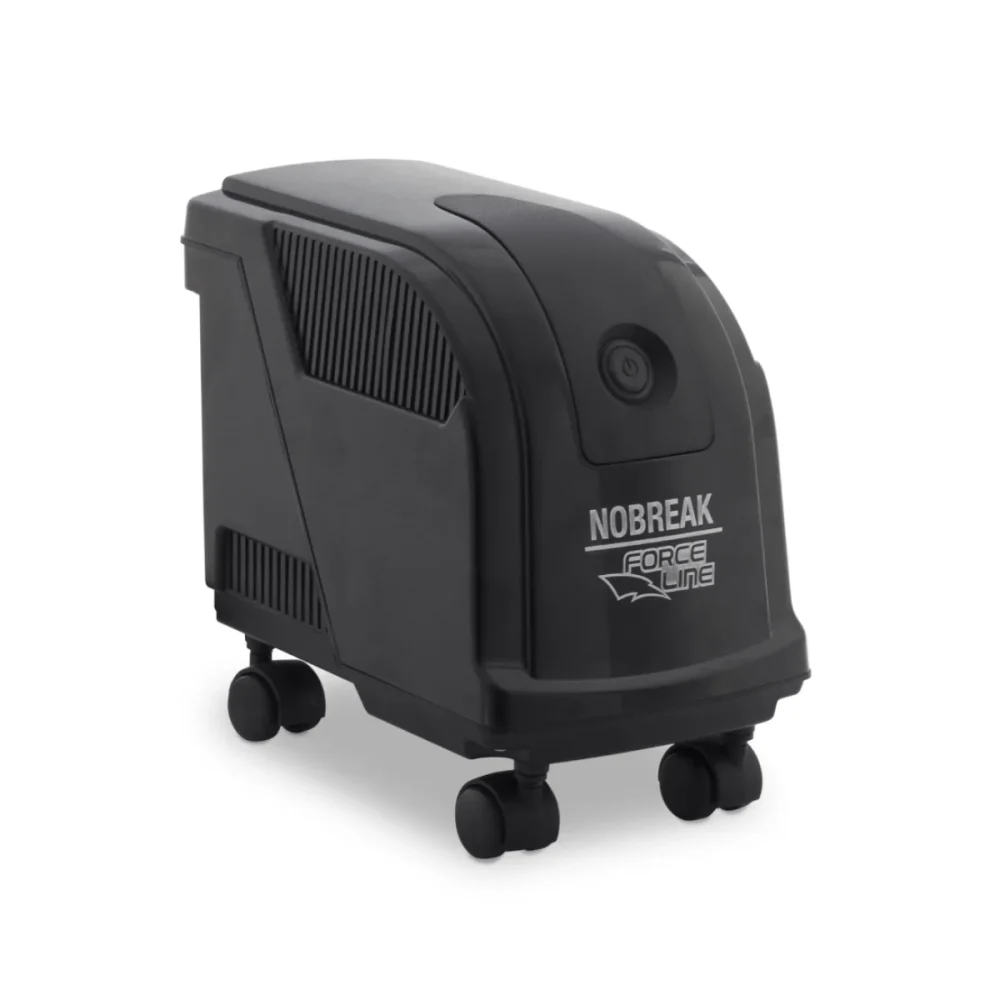 ESTABILIZADOR FORCE LINE 1000VA C/ 4 TOMADAS BIVOLT PRETO BOX