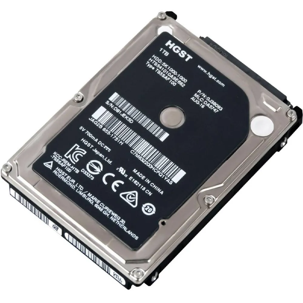 HD NOTE SATA3 1TB HGST (MONTAGEM) OEM