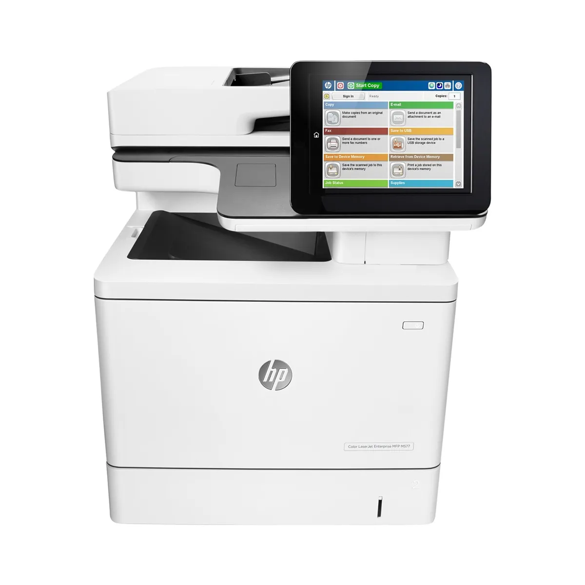 MULTIFUNCIONAL HP COLOR LASERJET ENTERPRISE M577DN LASERJET PRO (IMPR/COPIA/SCA/REDE) BOX I