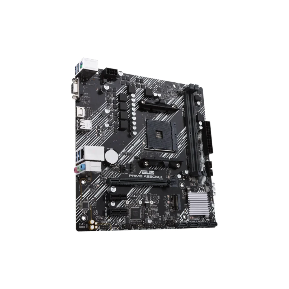 PLACA MAE DESK ASUS AM4 PRIME A520M-A II (2xDDR4/HDMI/VGA/1xM.2/1xPCIEX16/2xPCIEX1/4xUSB3.2) BOX