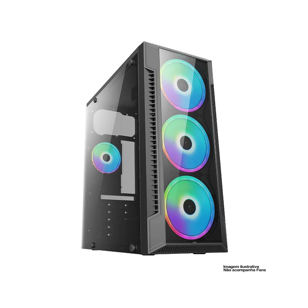 MICRO BRAZIL PC TOP ATHLON (A320/3000G/8GB/SSD256/C3147/KIT-RGB/350W/W10H) BOX