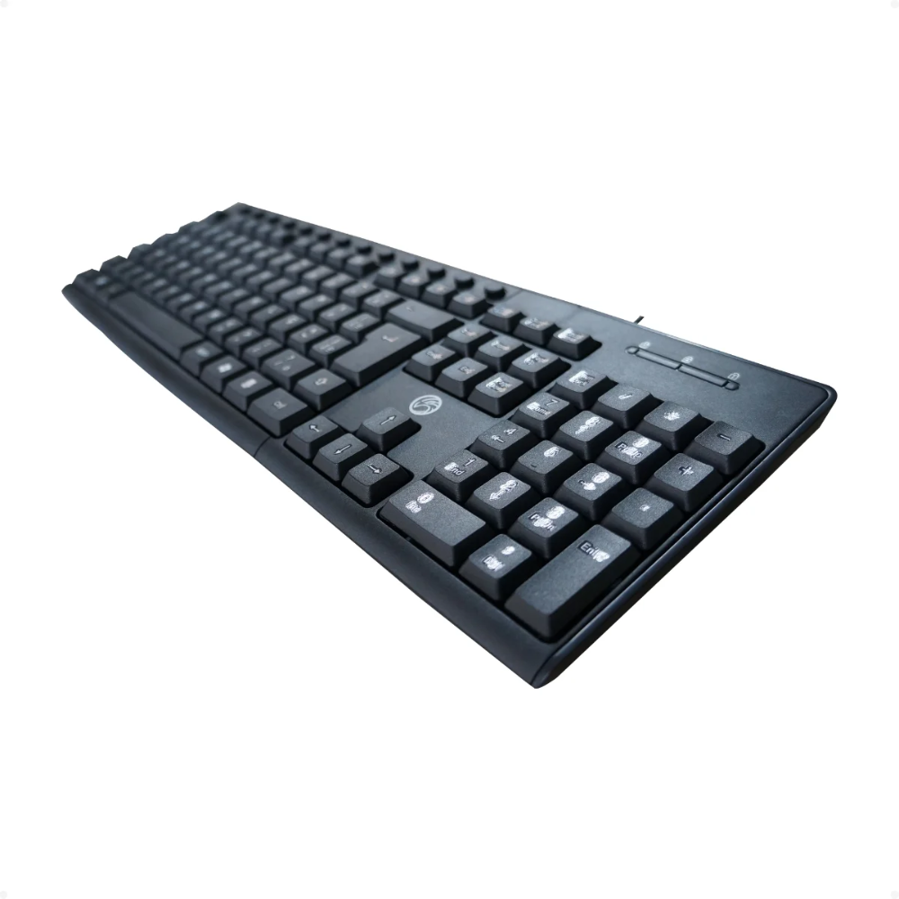 TECLADO USB BRAZILPC BPC-8160 MULTIMIDIA COM FILTRO PRETO 1.2M BOX   IMP