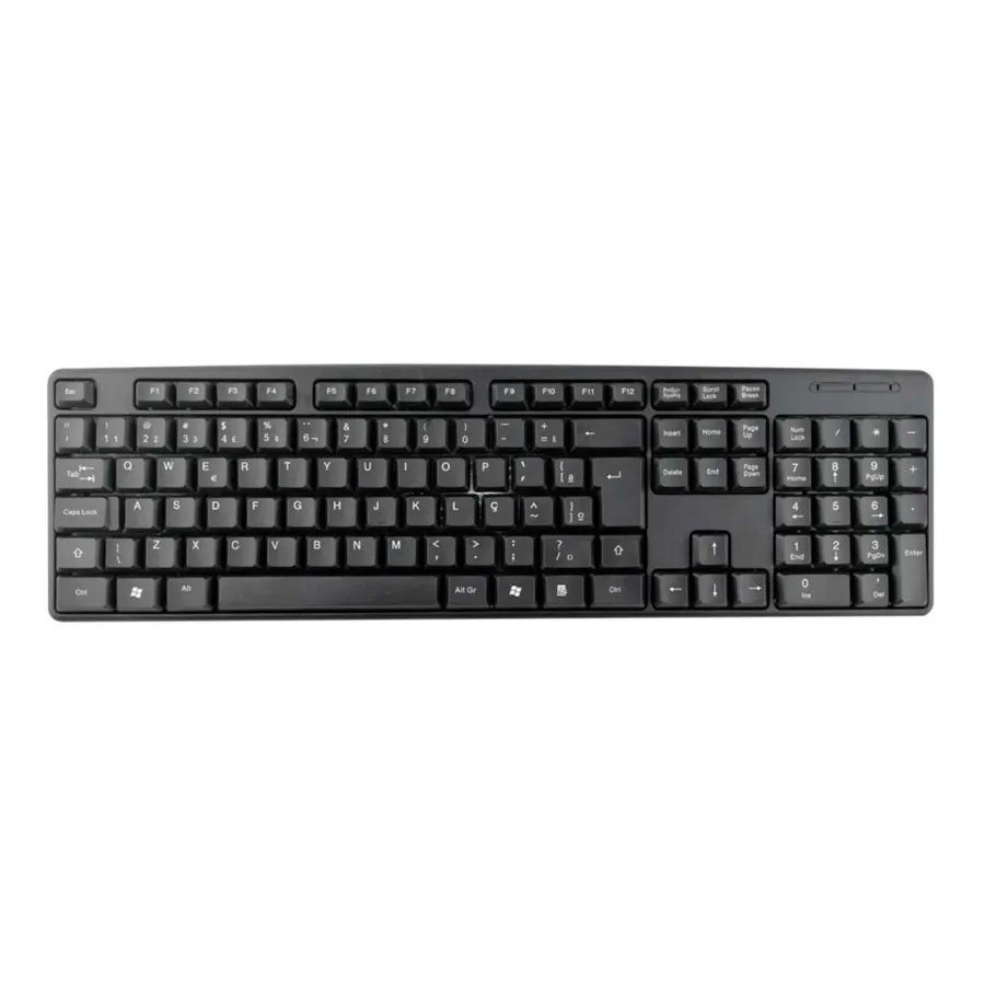 TECLADO USB BRAZILPC BPC-8236 COMUM PRETO 1.3M BOX   I