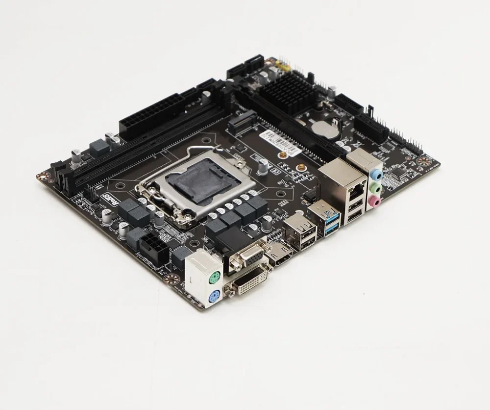 PLACA MAE DESK BRAZILPC 1151 BPC-H310/B250M.2-TG (2xDDR4/1xHDMI/1xDVI/2xUSB3.0/REDE 1000M) BOX   I - Imagem 2